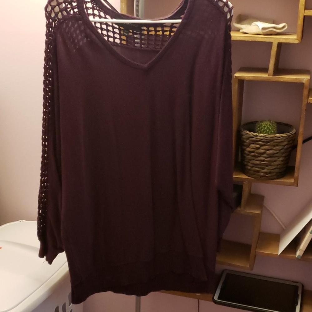 Purple Sweater